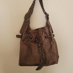 Brown Kooba Carla Hobo Bag